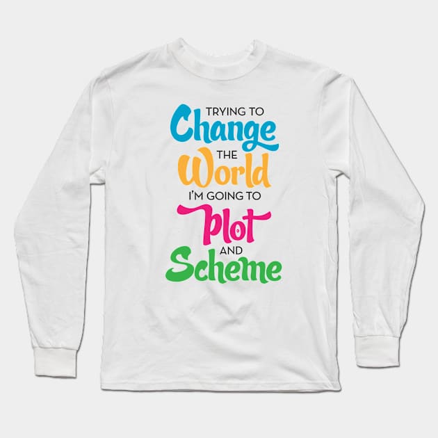 Intergalactic Lyrics Long Sleeve T-Shirt by Typeset Studio